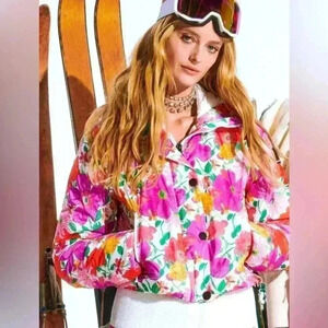 LoveShackFancy X Bogner Sella D Ski Jacket, New With Tags Size S